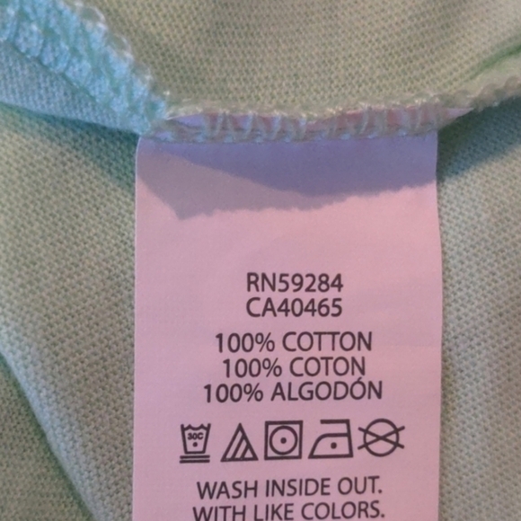 The Children's Place Mint Green Short Sleeve Best Daughter Ever Tee size Medium - Picture 4 of 4